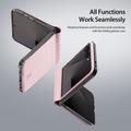 Samsung Galaxy Z Flip8 Dux Ducis Bril Läppäkotelo - Pinkki