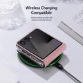 Samsung Galaxy Z Flip8 Dux Ducis Bril Läppäkotelo - Pinkki