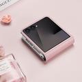 Samsung Galaxy Z Flip8 Dux Ducis Bril Läppäkotelo - Pinkki