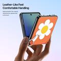 Samsung Galaxy Z Flip8 Dux Ducis Luvy Kotelo sormirengas / käsi hihna - Oranssi / Päivänkakkara