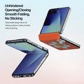 Samsung Galaxy Z Flip8 Dux Ducis Luvy Kotelo sormirengas / käsi hihna - Oranssi / Päivänkakkara