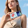 Samsung Galaxy Z Flip8 Dux Ducis Luvy Kotelo sormi rengas / käsi hihna - taivaansininen / sydän