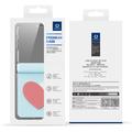 Samsung Galaxy Z Flip8 Dux Ducis Luvy Kotelo sormi rengas / käsi hihna - taivaansininen / sydän