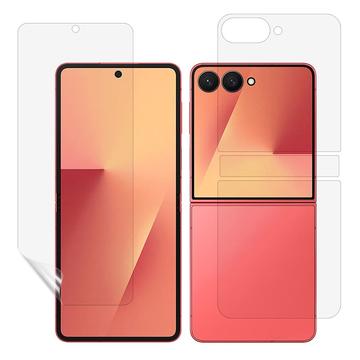 Samsung Galaxy Z Flip8 Full Cover Suojaussetti - Kirkas
