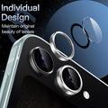 Samsung Galaxy Z Flip8 Hat Prince Kameralinssin Panssarilasi Suojus - Hopea