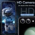 Samsung Galaxy Z Flip8 Hat Prince Kameralinssin Panssarilasi Suojus - Hopea