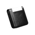 Samsung Galaxy Z Flip8 Qialino Classic Lompakkomallinen Nahkakotelo - Musta