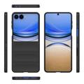 Samsung Galaxy Z Flip8 Rugged TPU Suojakuori - Musta