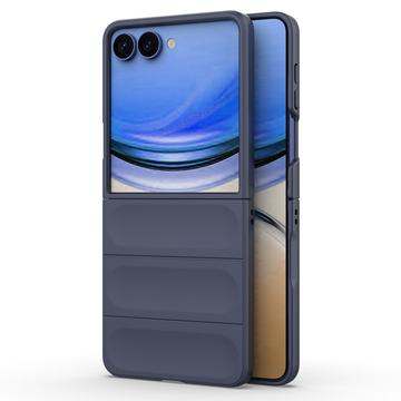 Samsung Galaxy Z Flip8 Rugged TPU Suojakuori - Tummansininen