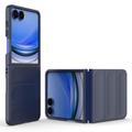 Samsung Galaxy Z Flip8 Rugged TPU Suojakuori - Tummansininen