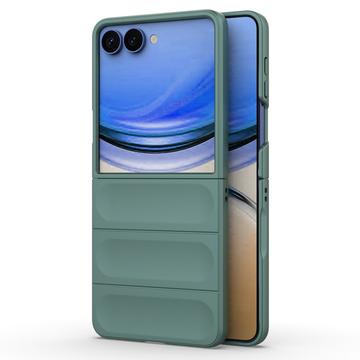 Samsung Galaxy Z Flip8 Rugged TPU Suojakuori - Vihreä