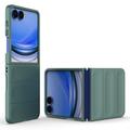 Samsung Galaxy Z Flip8 Rugged TPU Suojakuori - Vihreä