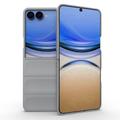 Samsung Galaxy Z Flip8 Rugged TPU Suojakuori - Vaaleanharmaa