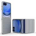 Samsung Galaxy Z Flip8 Rugged TPU Suojakuori - Vaaleanharmaa