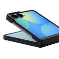 Samsung Galaxy Z Flip8 Spigen AirSkin Aramid MagSafe -kotelo - musta