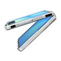Samsung Galaxy Z Flip8 Spigen AirSkin MagFit MagSafe -kotelo - valkoinen / läpinäkyvä