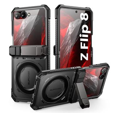 Samsung Galaxy Z Flip8 Supcase Unicorn Beetle Grip Mag MagSafe Kotelo - Musta