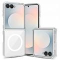 Samsung Galaxy Z Flip8 Tech-Protect Flexair Magneettinen Hybridikotelo - Läpinäkyvä