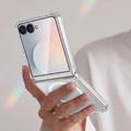 Samsung Galaxy Z Flip8 Tech-Protect Flexair Magneettinen Hybridikotelo - Läpinäkyvä