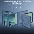 Samsung Galaxy Z Flip8 UltraGuard Matte MagSafe Kotelo - Sininen