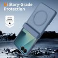 Samsung Galaxy Z Flip8 UltraGuard Matte MagSafe Kotelo - Sininen