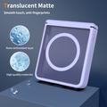 Samsung Galaxy Z Flip8 UltraGuard Matte MagSafe Kotelo - Tumman violetti