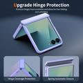 Samsung Galaxy Z Flip8 UltraGuard Matte MagSafe Kotelo - Tumman violetti
