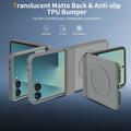 Samsung Galaxy Z Flip8 UltraGuard Matte MagSafe Kotelo - Harmaa