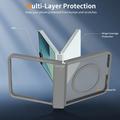 Samsung Galaxy Z Flip8 UltraGuard Matte MagSafe Kotelo - Harmaa