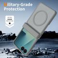 Samsung Galaxy Z Flip8 UltraGuard Matte MagSafe Kotelo - Harmaa