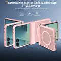 Samsung Galaxy Z Flip8 UltraGuard Matte MagSafe Kotelo - vaaleanpunainen