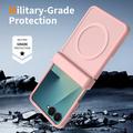 Samsung Galaxy Z Flip8 UltraGuard Matte MagSafe Kotelo - vaaleanpunainen