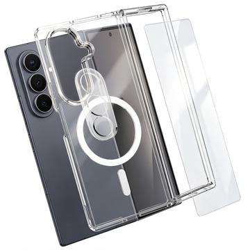 Samsung Galaxy Z Fold7 3-in-1 -suojaussarja - MagSafe-yhteensopiva - läpinäkyvä