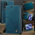 Samsung Galaxy Z Fold8 Caseme 013 Sarja Lompakkokotelo - Sininen