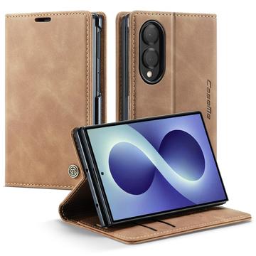 Samsung Galaxy Z Fold8 Caseme 013 Sarja Lompakkokotelo - Ruskea