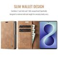Samsung Galaxy Z Fold8 Caseme 013 Sarja Lompakkokotelo - Ruskea