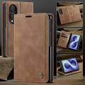 Samsung Galaxy Z Fold8 Caseme 013 Sarja Lompakkokotelo - Ruskea