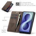 Samsung Galaxy Z Fold8 Caseme 013 Sarja Lompakkokotelo - Kahvi