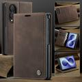Samsung Galaxy Z Fold8 Caseme 013 Sarja Lompakkokotelo - Kahvi