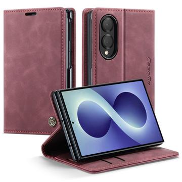 Samsung Galaxy Z Fold8 Caseme 013 Sarja Lompakkokotelo - Punainen