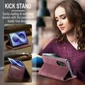 Samsung Galaxy Z Fold8 Caseme 013 Sarja Lompakkokotelo - Punainen