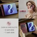 Samsung Galaxy Z Fold8 Caseme 013 Sarja Lompakkokotelo - Punainen