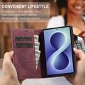 Samsung Galaxy Z Fold8 Caseme 013 Sarja Lompakkokotelo - Punainen