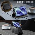 Samsung Galaxy Z Fold8 Caseme 033 vasikka tekstuuri lompakko tapauksessa RFID-sulku - musta