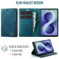 Samsung Galaxy Z Fold8 Caseme 033 vasikka tekstuuri lompakko tapauksessa RFID-sulku - vihreä