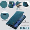 Samsung Galaxy Z Fold8 Caseme 033 vasikka tekstuuri lompakko tapauksessa RFID-sulku - vihreä