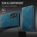 Samsung Galaxy Z Fold8 Caseme 033 vasikka tekstuuri lompakko tapauksessa RFID-sulku - vihreä