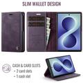Samsung Galaxy Z Fold8 Caseme 033 vasikka tekstuuri lompakko tapauksessa RFID-sulku - violetti