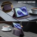 Samsung Galaxy Z Fold8 Caseme 033 vasikka tekstuuri lompakko tapauksessa RFID-sulku - violetti