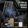 Samsung Galaxy Z Fold8 Caseme C49 2-in-1 irrotettava lompakkokotelo - MagSafe-yhteensopiva, RFID - Musta